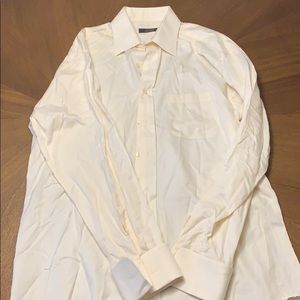 Tasso Elba men’s dress shirt 16, 34/35 French cuff